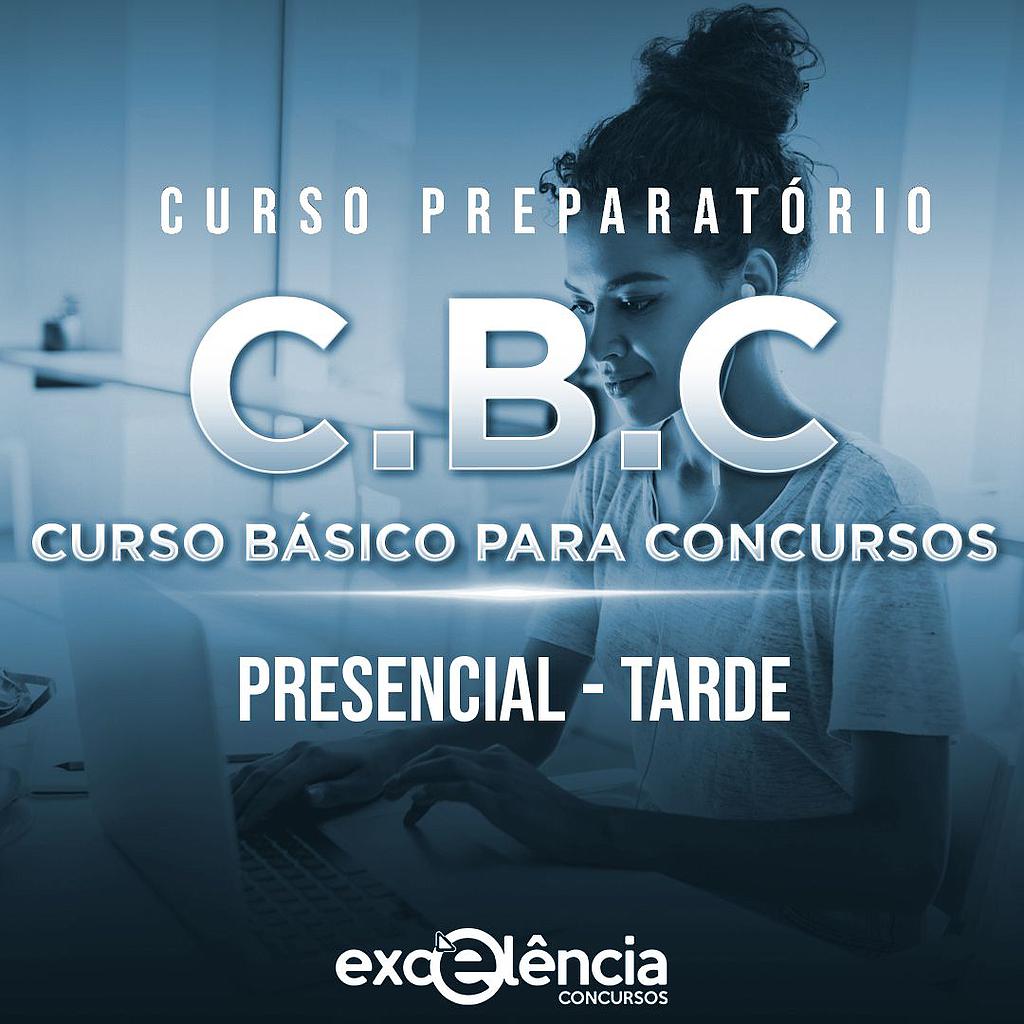 C.B.C - CURSO BÁSICO PARA CONCURSOS - PRESENCIAL - PORTO VELHO - TARDE - 04/2022
